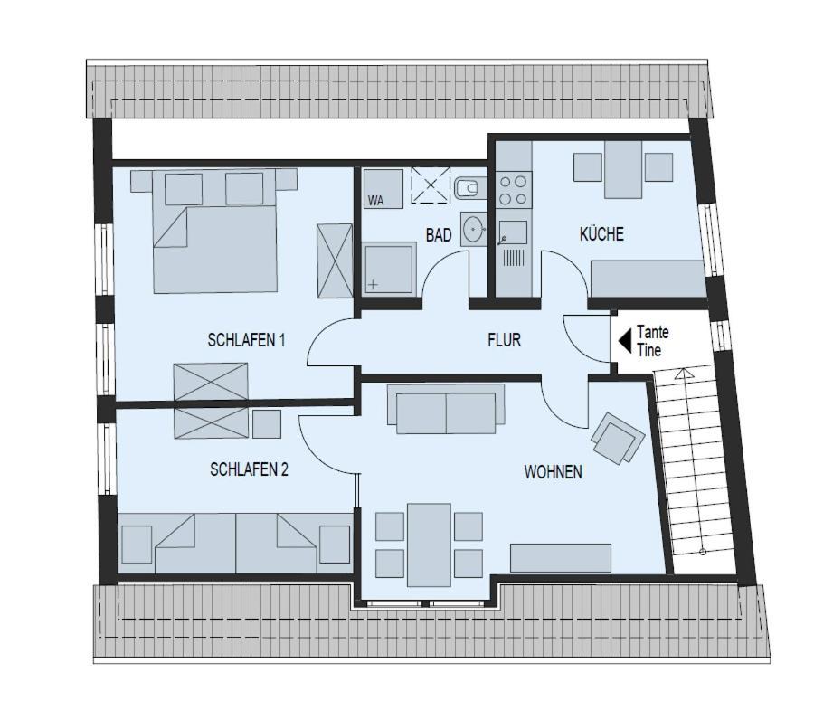 Apartamento Tante Tine Husum  Exterior foto